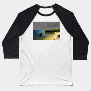 Wading For Godot Baseball T-Shirt